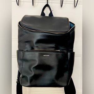 BRAVE Matt & Nat Backpack in Black (Vegan and Cruelty Free)